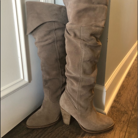 Jeffrey Campbell Shoes - New🎄Jeffrey Campbell suede over the knee boots